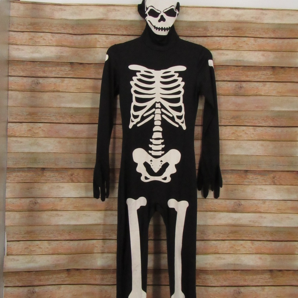 SPIRIT Skeleton Unitard Costume XL
